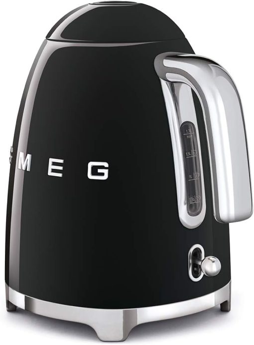 Smeg, Bouilloire électrique KLF03PGEU 1,7 L, Filtre Anticalcaire Lavable, Arrêt Automatique de Sécurité, Indicateur de Niveau d'Eau, Base Antidérapante, Range Cordon, Puissance 2400W, Vert d'Eau - Image 39