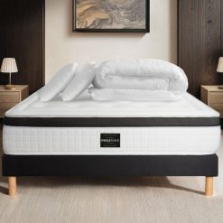 Privilege Pack 160 x 200 cm Memory Foam 5 Zones Black Base | Thickness: 26 cm | Comfort: Balanced