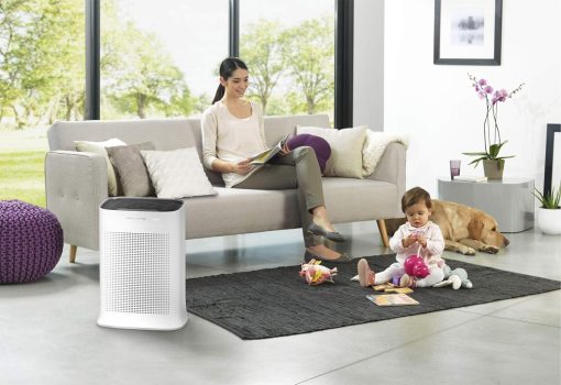 Rowenta Nanocaptur+ Pure Air Purifier, Silent, Automatic, 4 Filtration Levels, Treatment of Allergens and Fine Particles PU3040F0, White - Image 6