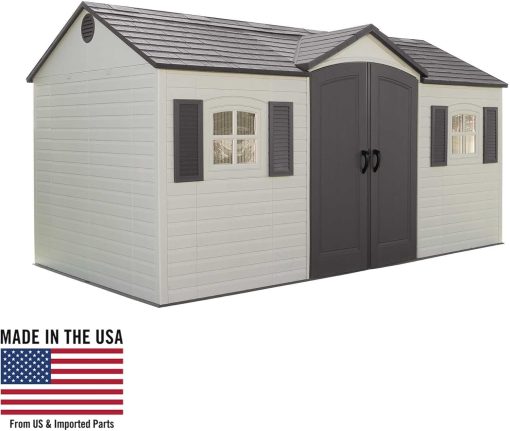 Lifetime Abri de Jardin Tan 132,7 x 204,4 x 227,9 cm - Image 66
