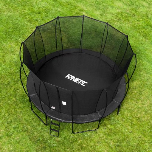 METIS Trampolines de Jardin – 2,4m, 3m, 3,7m, 4,3m, 4,6m | Trampoline Extérieur pour Enfants & Adultes avec Filets de Protection [Voyager & Apollo] | Structure Robuste - Image 2