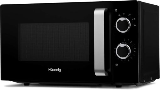H.Koenig Micro-Ondes Four Grill 2 en 1 VIO9, 25L, Plateau tournant 27cm, 10 modes de cuisson jusqu’à 1000W, Décongélation, Cuisson combinée, écran LCD [Classe énergétique A+] - Image 16