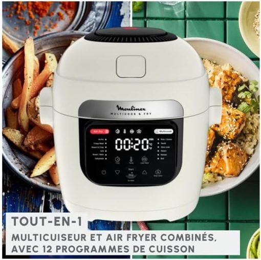 MOULINEX - Multicooker and Airfryer - Multicook & Fry - MZ7301F0 - Image 3