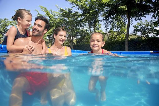 Bestway Steel Pro Frame Piscine carrée sans pompe en acier Bleu 400 x 211 x 81 cm bleu 56405 - Image 6
