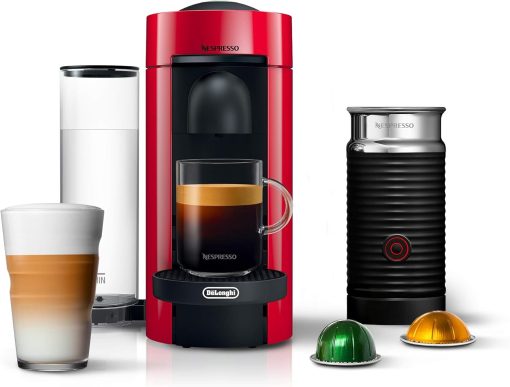 Nespresso Vertuo Plus Coffee and Espresso Maker By De'Longhi, Ink Black - Image 6
