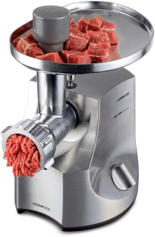 Kenwood Hachoir à Viande Electrique MG700, Semi- Pro, Puissance 2000 W, Inox Brossé - Image 3