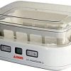 Seb YG500100 Yaourtière Duetto 8 Pots de Yaourt Inclus Fromage Blanc Programmable écran LCD Minuteur 30W Blanc