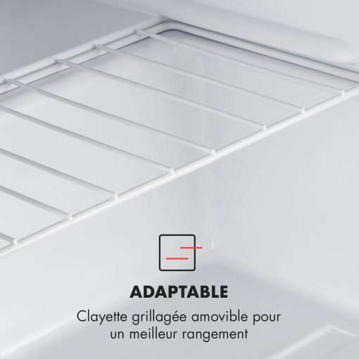 Klarstein Mini Congelateur Armoire, Petit Congélateur pour la Chambre et la Maison, Mini congélateur 33L, Congelateur Petite Taille avec Etagère, Econome en Energie, Appareil à gla?ons et Grattoir - Image 19