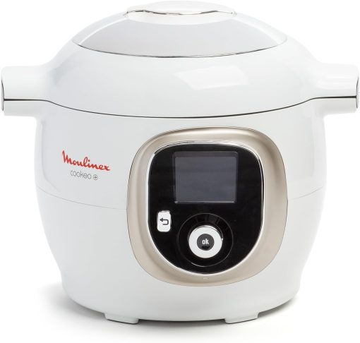 Moulinex, Cookeo Multicuiseur intelligent 6L, 150 recettes intégrées, Cuisson sans surveillance, Ecran intuitif, Guide de cuisson, Application MyMoulinex, 1600W, Blanc, 15 ans réparabilité - Image 40