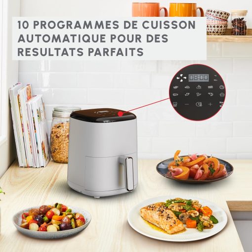 Moulinex Easy Fry Max 5L Air Fryer for Cooking in a Short Time, Energy Saving Up to 70%, Intuitive Control Panel, 10 Automatic Programs, Up to 6 People, EZ245820 - Image 12