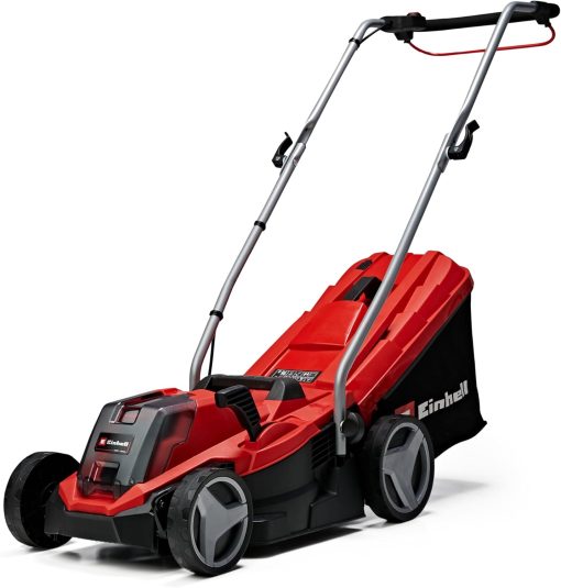 Einhell Tondeuse à gazon sans fil GE-CM 18/33 Li Kit Power X-Change (18V, Largeur de Coupe 33cm, Surface conseillée 200 m2) Livré avec Batterie 4,0 Ah et Chargeur - Image 5