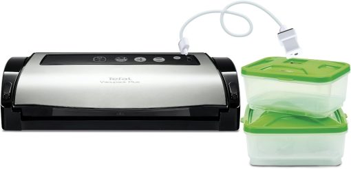 Tefal YY3107FB Vacupack Plus Scellage Appareil de mise sous vide avec 2 Bo?tes hermétiques - Image 2