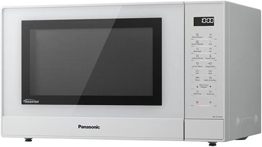 Panasonic NN-GT46KBSUG Microwave and Grill Oven with Turntable, 31 Liters, Stainless Steel, 1000 W, Grill 1100 W, 24 Auto Programs, LCD Display, Genius Sensor, Junior Menu, Black - Image 8