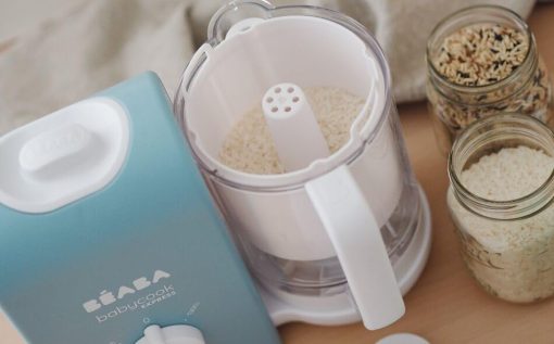 BéABA, Babycook Solo, Robot Bébé 4 en 1 Mixeur-Cuiseur, Cuisson Vapeur, Diversification alimentaire, Petits pots bébé maison, Noir - Image 35
