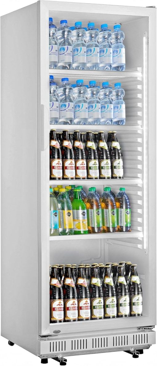 METRO Professional Réfrigérateur à Boissons GSC2360B, Acier/Verre, 62 x 63.6 x 175.3 cm, 347 L, avec Serrure, Noir - Image 36