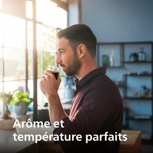 Philips Série 5400 Machine Expresso - Café à Grain - LatteGo Mousseur à Lait, 12 Spécialités de Café, Affichage Intuitif, 4 Profils Utilisateur, Noir (EP5441/50) - Image 18