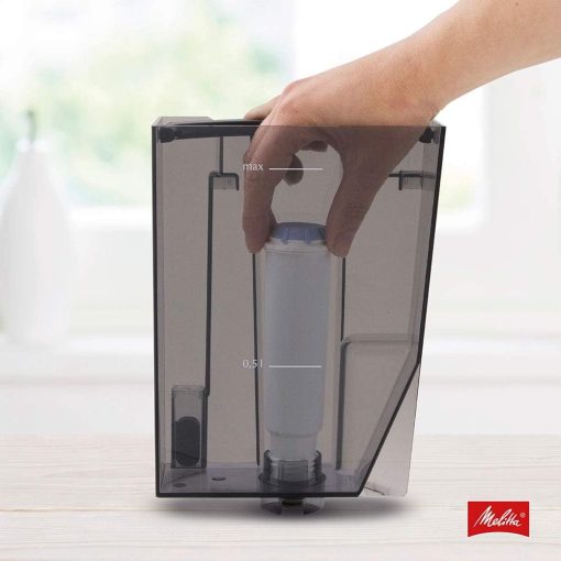 Melitta Caffeo Solo Noir Pure Black, Machine à Café à Grains avec Broyeur et Système d'Extraction des Ar?mes, Affichage LED, Mode 1 à 2 Tasses, Cafetière Expresso, Automatique, E950-222, 1400W - Image 42