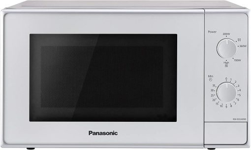 Panasonic NN-E20JWMEPG Microwave Oven with Glass Turntable, 20L, 800W, Defrost, 5 Power Levels, Timer, White - Image 7