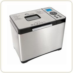 Little balance 8398 Easy Bread, Bread maker, baguettes, buns, 19 programs, Up to 1 kg, All Stainless Steel