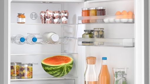 Bosch KGN367LDF- Série 4, Réfrigérateur combiné pose-libre,186 x 60 cm, Inox - Image 4