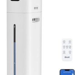 LEVOIT OasisMist 1000S (10L) Smart Humidifier for Home Large Room Bedroom, Last 100 Hours Suitable for Indoor Plant, Cover up to 600ft2, Easy Top Fill, Remoter & Voice Control, Auto Mode, Quiet, White
