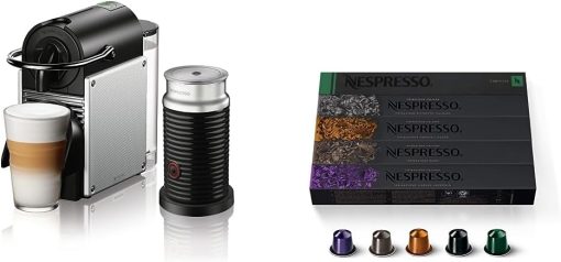 Nespresso Pixie Espresso Machine by De'Longhi, 1100ml, Aluminum,Silver - Image 12