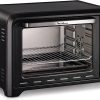 Moulinex Optimo OX484810 Convection Oven, 39 L, 6 Cooking Modes with Thermostat up to 240° and Timer Up to 120 Minutes, Reversible Baking Plate and Grills, Compact Design