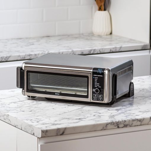 Ninja Foodi 8-in-1 Multifunctional Oven, Portable Mini Oven, Work Surfaces, Multi-Function Oven with 8 Cooking Functions; Air Fry, Roast, Grill, Bake and More Silver/Black SP101EU - Image 20