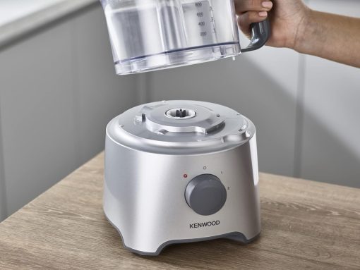 Kenwood Multipro Compact FDP31.170GY Food Chopper Robot with 2 Speeds + Pulse Included, 1.2 L Blender, 2.1 L Bowl, for Chopping, Grating and Kneading, 800 W - Image 6