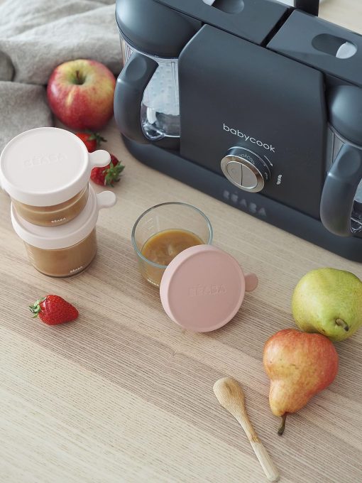 BéABA, Babycook Duo 4-in-1 Baby Food Processor Mixer, Fast Steaming 15 Minutes, Food Diversification, Small Baby Home Pots, XXL Capacity 2200 ml, Black - Image 30