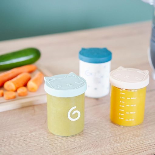 Babymoov Nutribaby(+), Robot Cuiseur Bébé Multifonctions 6 en 1, Cuiseur Vapeur Mixeur, Grande Capacité 2,2L, Petits Pots Bébé Faits Maison, Idéal Diversification Alimentaire, Gris - Image 22