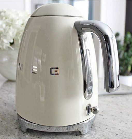 Smeg, Bouilloire électrique KLF03PGEU 1,7 L, Filtre Anticalcaire Lavable, Arrêt Automatique de Sécurité, Indicateur de Niveau d'Eau, Base Antidérapante, Range Cordon, Puissance 2400W, Vert d'Eau - Image 29