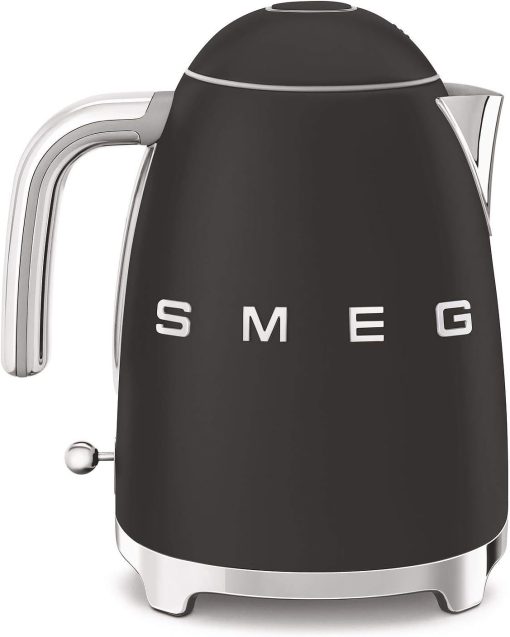 Smeg, Bouilloire électrique KLF03PGEU 1,7 L, Filtre Anticalcaire Lavable, Arrêt Automatique de Sécurité, Indicateur de Niveau d'Eau, Base Antidérapante, Range Cordon, Puissance 2400W, Vert d'Eau - Image 4