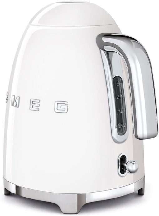 Smeg, Bouilloire électrique KLF03PGEU 1,7 L, Filtre Anticalcaire Lavable, Arrêt Automatique de Sécurité, Indicateur de Niveau d'Eau, Base Antidérapante, Range Cordon, Puissance 2400W, Vert d'Eau - Image 27