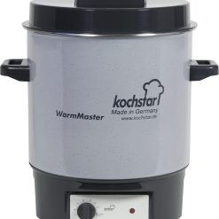 Kochstar K99104035 Electric Sterilizer with Thermostat and Tap 27 Litres 50 x 46.5 x 37 cm Grey