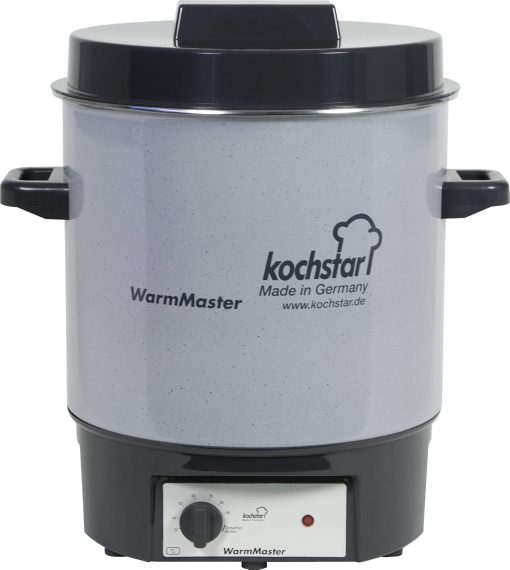 Kochstar K99104035 Stérilisateur Electrique avec Thermostat et Robinet 27 litres, 50 x 46.5 x 37 Cm, Gris