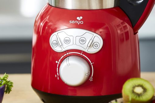 Senya SYCP-HB008R Cook & Ice V3 Red Stainless Steel Heated Blender, Soup Blender/Milled Soup, Steaming, Crushed Ice Smoothies, 1, 5L, 1400W, SYCP-HB008R - Image 30