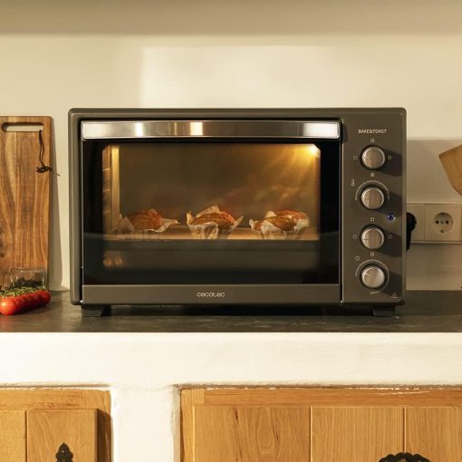 Cecotec Bake&Toast 4600 White Gyro Table Convection Oven 46 Liter, 2000 W, Interior Light, 12 Functions, Temperature up to 230o, Double Glazed Door, Includes Spit - Image 15