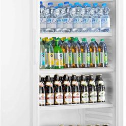 METRO Professional Réfrigérateur à Boissons GSC2360B, Acier/Verre, 62 x 63.6 x 175.3 cm, 347 L, avec Serrure, Noir