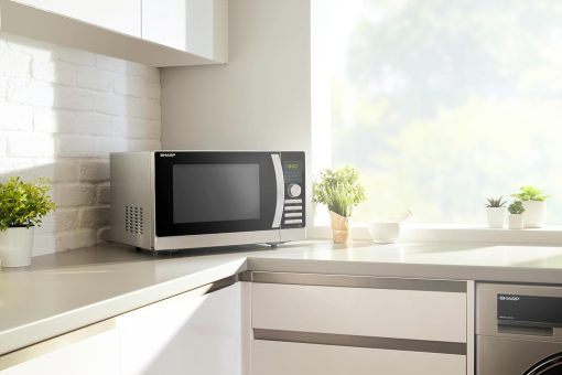 Sharp R-843INW Combined Microwave 25 Liter - Silver - Image 6