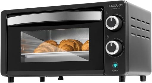 Cecotec Bake&Toast 4600 Black Gyro Countertop Oven, 46 L, 2000 W, 12 Combinable Heating Functions, Includes Rotating Spindle, Crumb Catcher Tray. - Image 3