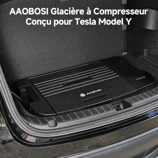 AAOBOSI 46 L Glaciere a Compression, Glaciere Electrique Double Zone, 12 V/24 V et 100-240 V Frigo Camping, -20 ℃ à 20 ℃, pour Voiture, Camion, Bateau, Camping-Car - Image 38