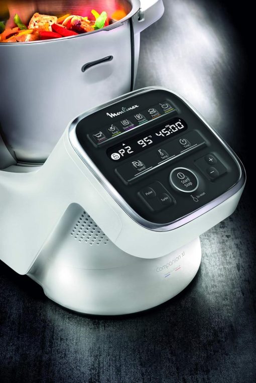 MOULINEX COMPANION XL Multifunctional Robot Cooker Bowl 4.5L 12 Programs Auto Soups Gazpacho Kitchen Robot Mixer Chopper Kneader 1550W HF80CB10 - Image 14