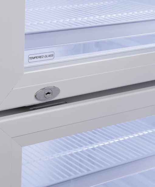METRO Professional Réfrigérateur à Boissons GSC2360B, Acier/Verre, 62 x 63.6 x 175.3 cm, 347 L, avec Serrure, Noir - Image 64