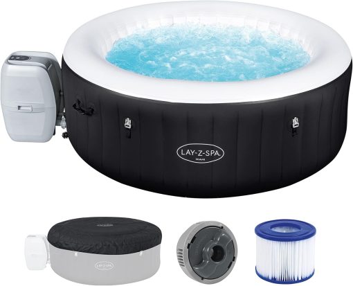 Spa gonflable rond BESTWAY Lay-Z-Spa? Miami Airjet? 2 - 4 personnes - Image 52
