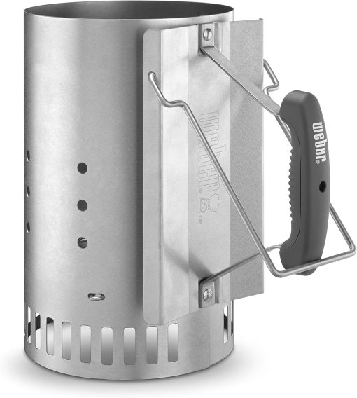 Weber Classic Kettle barbecue au charbon de bois, surface de cuisson ? 57cm, barbecue avec couvercle et cuve en acier emaillé, thermomètre intégré au couvercle, trépied et roues - Noir (1341504) - Image 12
