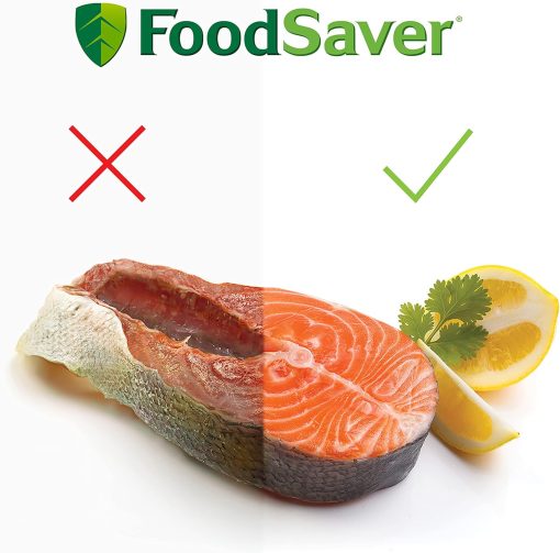 FoodSaver Professional Automated Vacuum Sealer | Storage Compartment for Roller and Cutter | Marinade Function | Includes Matching Vacuum Sealer Bags [FFS006X] - Image 8
