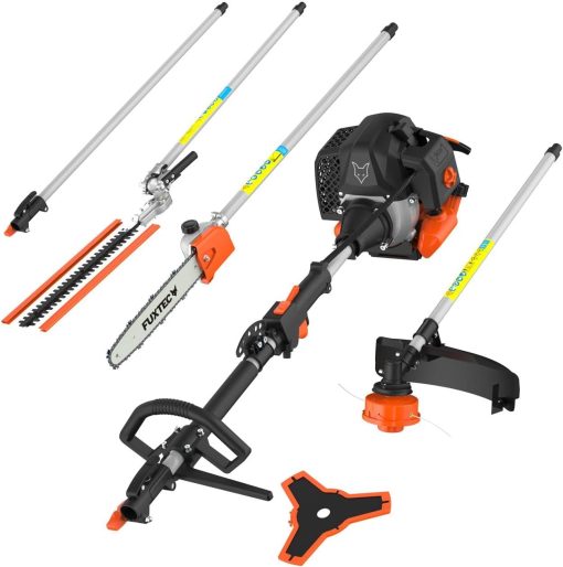 Fuxtec Débroussailleuse Thermique Multifonction 5 en 1 Multitool FX-MT152E - Easy Starter 3CV 52 cm3, Moteur 2 Temps, élagueuse Taille Haie Coupe Bordure Avec Fil ou Lame 1 Mètre Rallonge - Image 30
