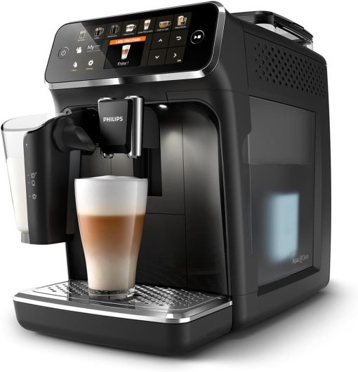 Philips Série 5400 Machine Expresso - Café à Grain - LatteGo Mousseur à Lait, 12 Spécialités de Café, Affichage Intuitif, 4 Profils Utilisateur, Noir (EP5441/50) - Image 21