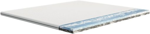 Emma Premium Mattress Topper 80 x 200 cm, 6 cm Thick, HRX Foam Reversible for Customised Comfort, Breathable and Washable with UltraDry Cover - Image 4